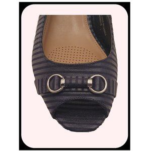 NIB Comfortview Slingback Sandals Size 9-1/2 Comfort Cushion Sole 1" Heel  9.5M